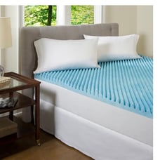 ComforPedic Beautyrest 3-inch Textured Gel Memory Foam Mattress Topper