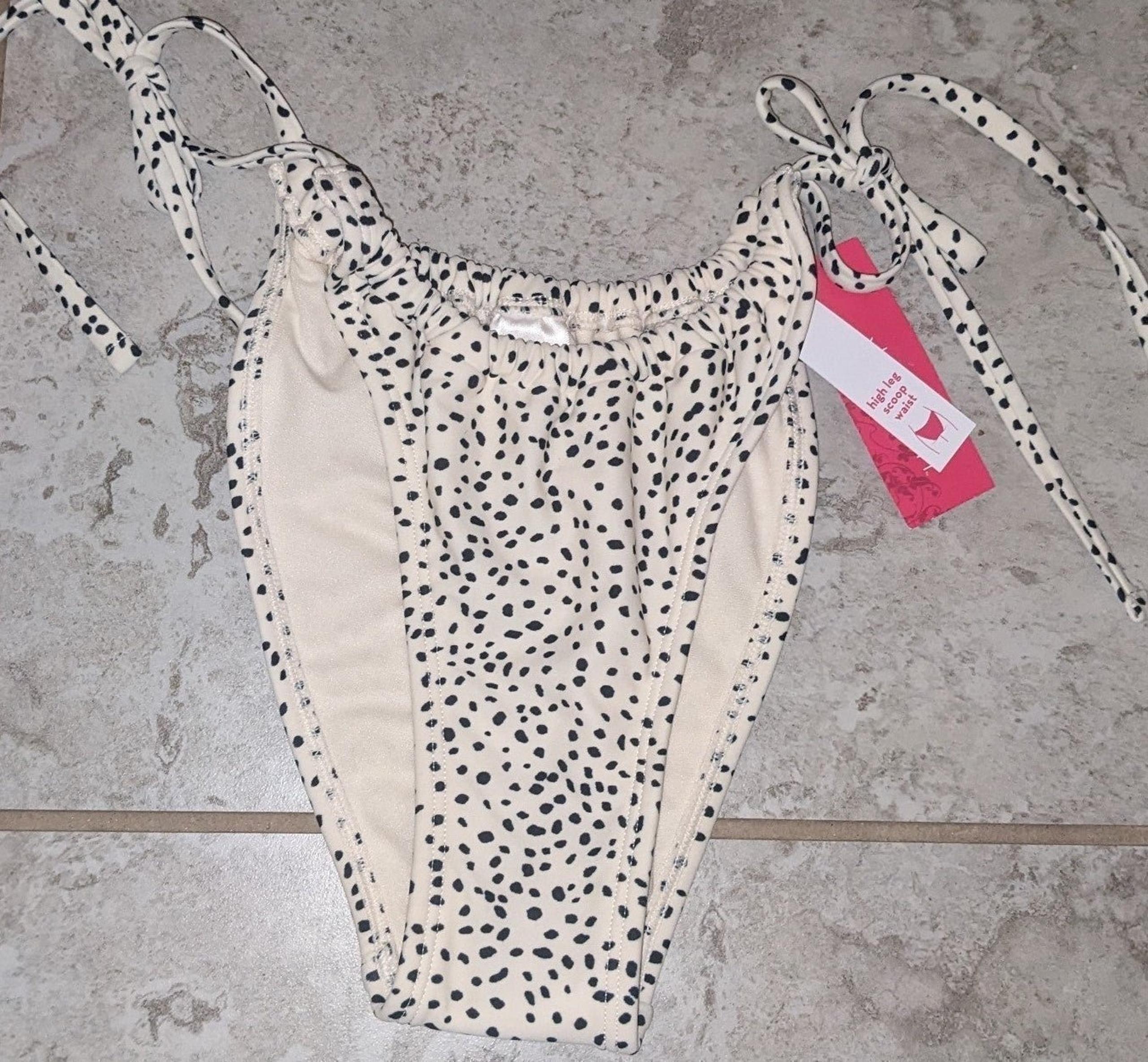 Xhilaration Women's Dot Bikini Swimsuit Bottoms