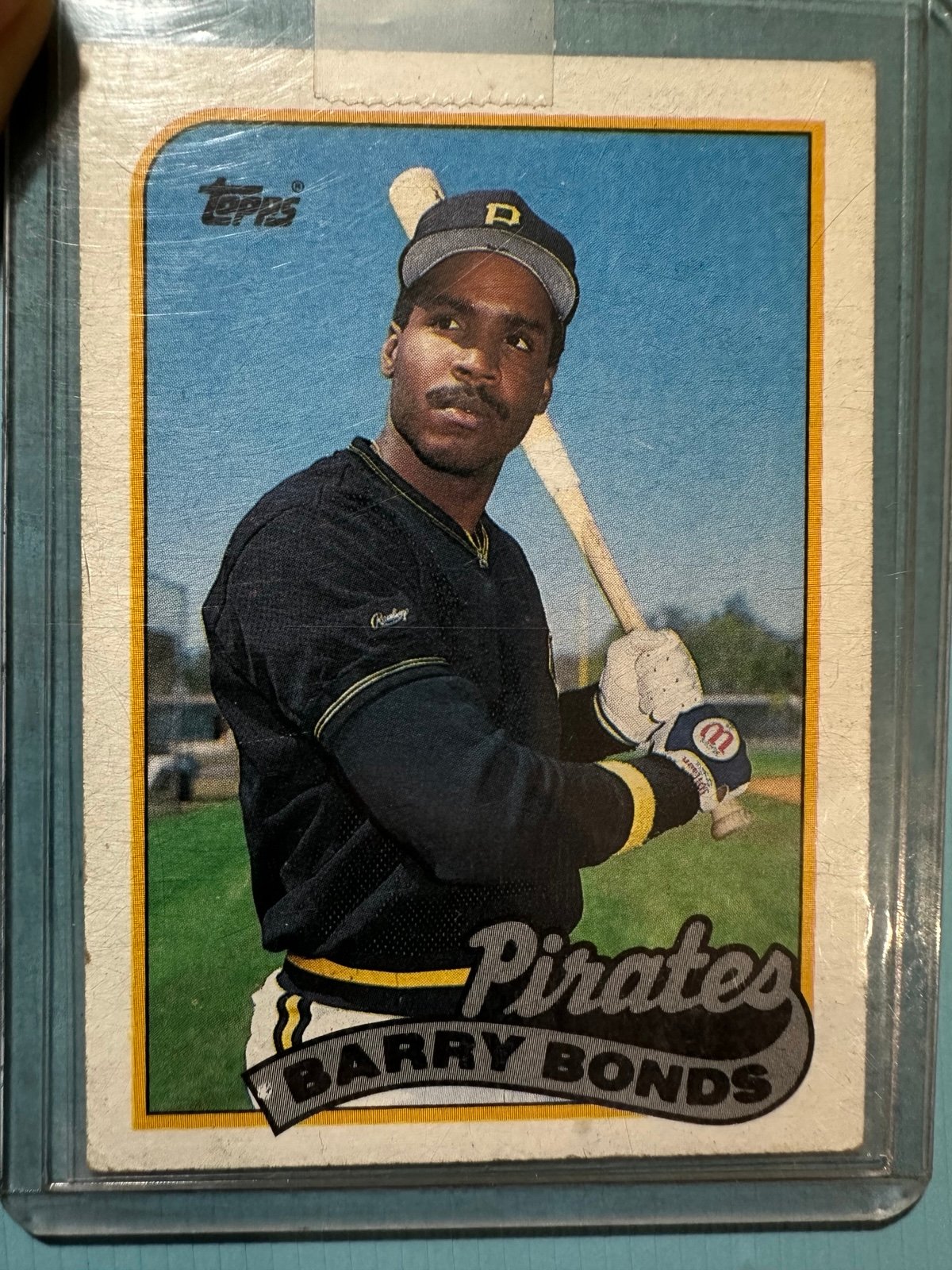 1989 Topps - #620 Barry Bonds Error Card