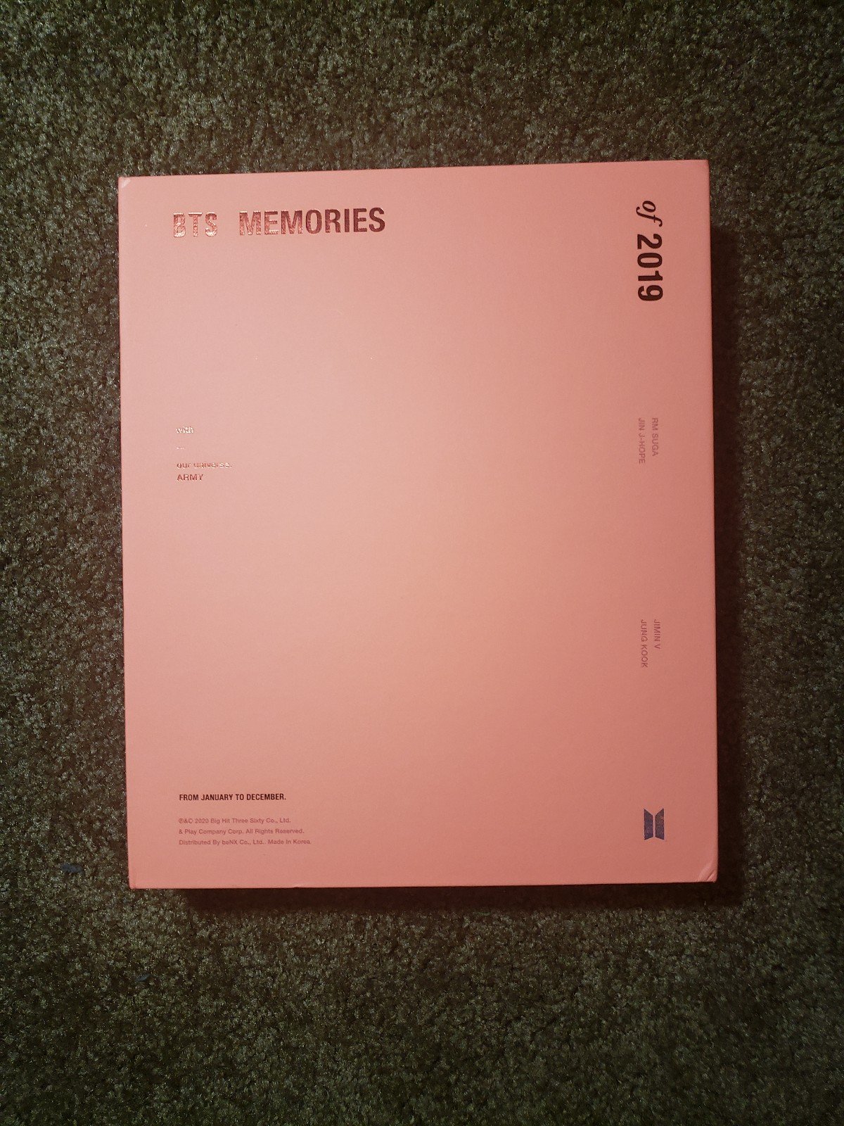 Amazon.com: BANGTAN BTS Memories of 2019 DVD : Movies & TV