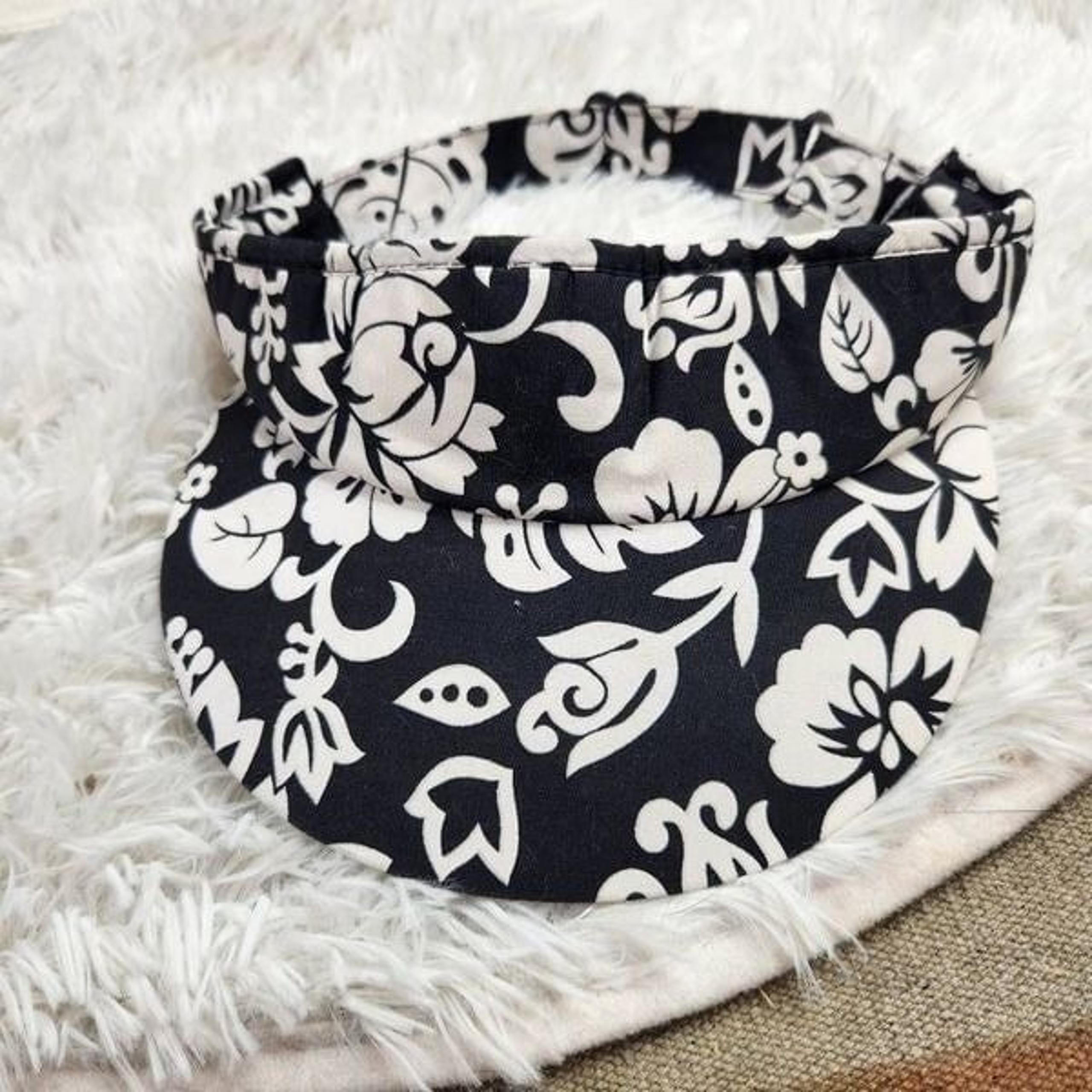 Dorfman Pacific Ladies Women's Tropical Hawaiian Print Beach Summer Visor