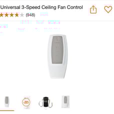 Universal 3 speed cooling fan control