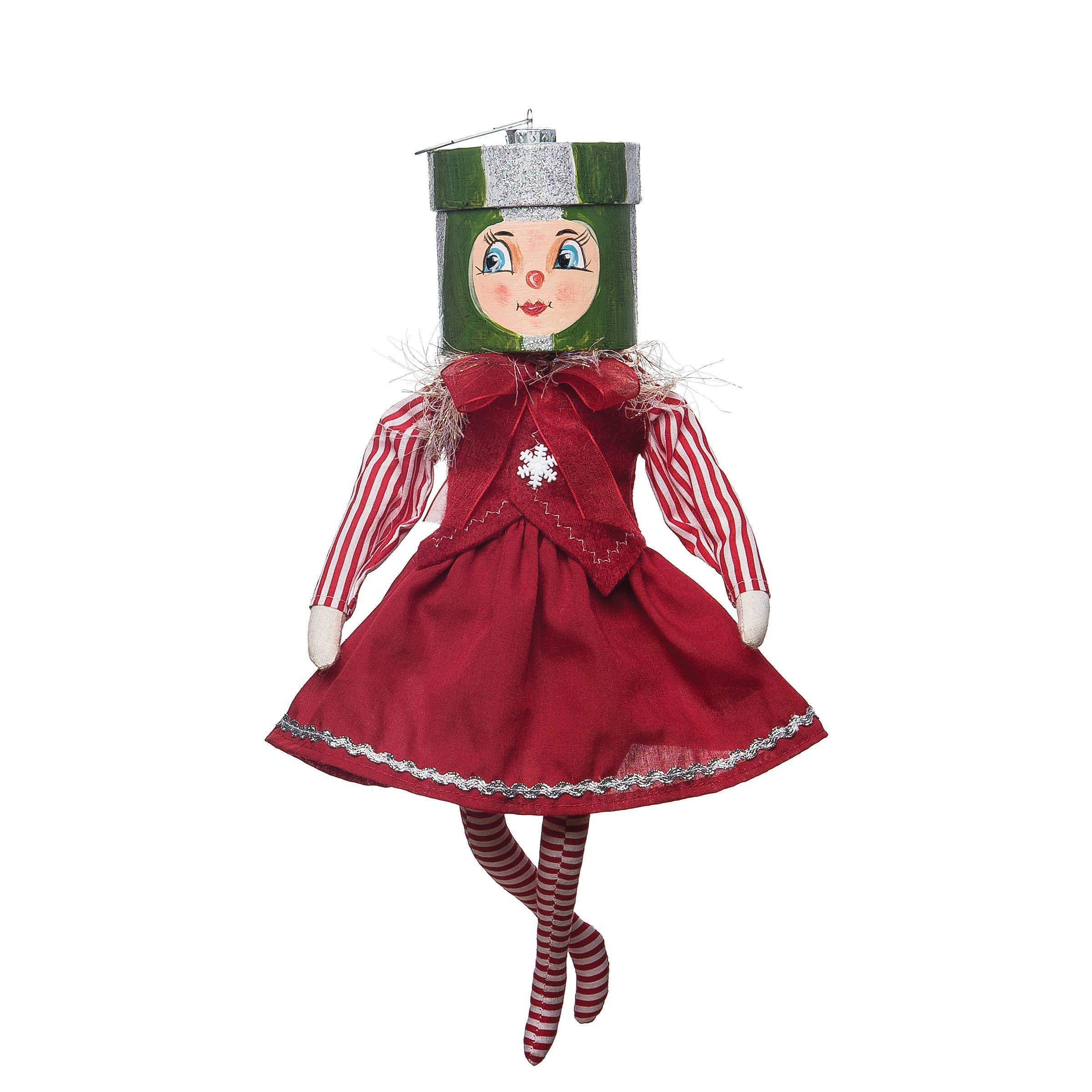 Merriam Gathered Traditions Box Head Art Doll