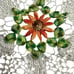 Crocheted Sunflower Approximately 32 Round Sunflower Table Cloth Handmade