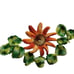 Crocheted Sunflower Approximately 32 Round Sunflower Table Cloth Handmade