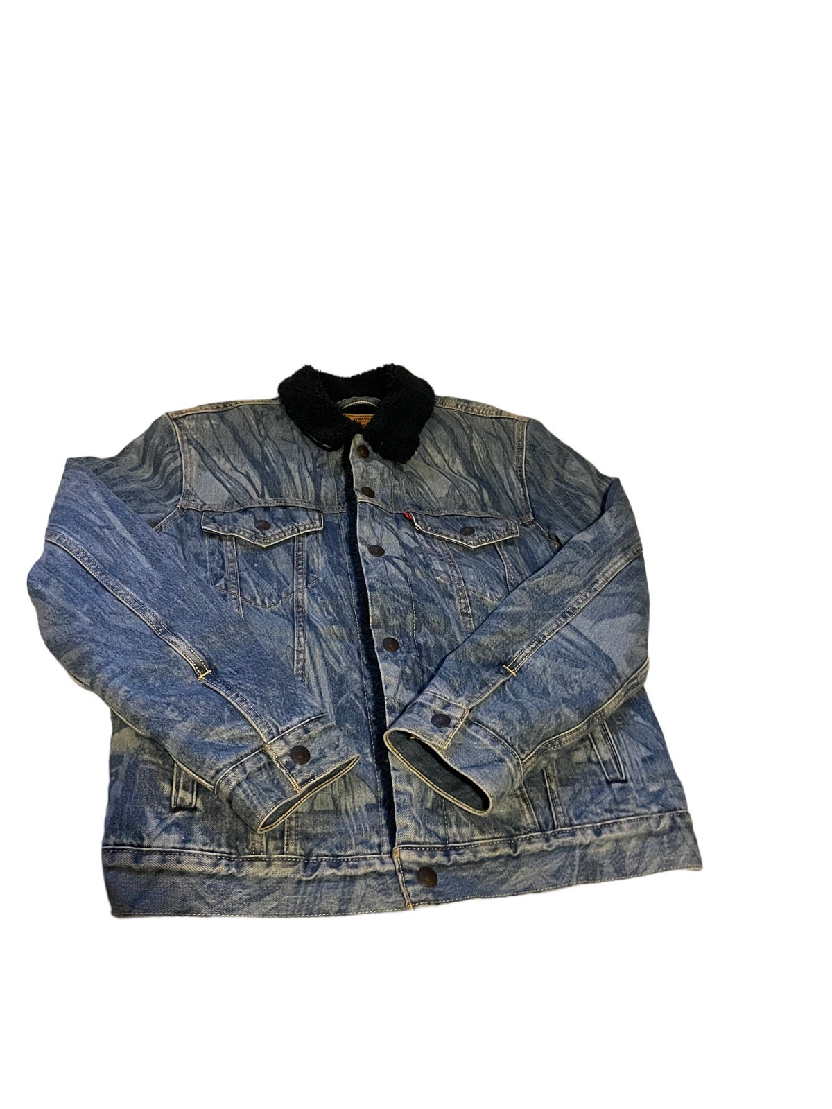 NWT Levi’s Premium Justin Timberlake Medium Acid Wash Denim Jacket