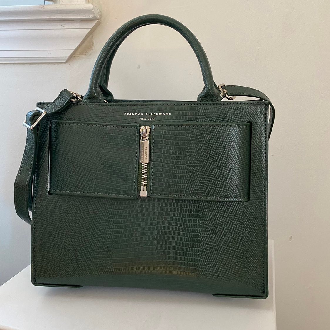 Brandon Blackwood Medium Kuei Forest Green Lizard