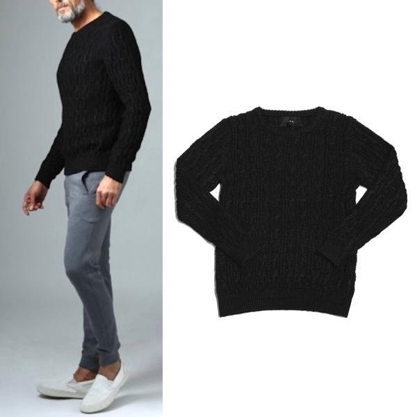 Fisherman's knit by AKM, worn a few times, worth 42,000 yen.