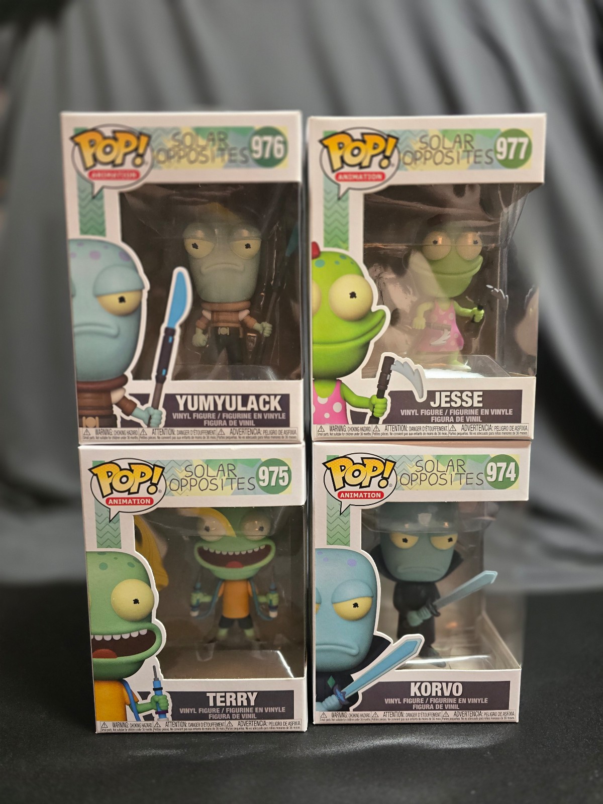 Funko Pop The Solar Opposites set