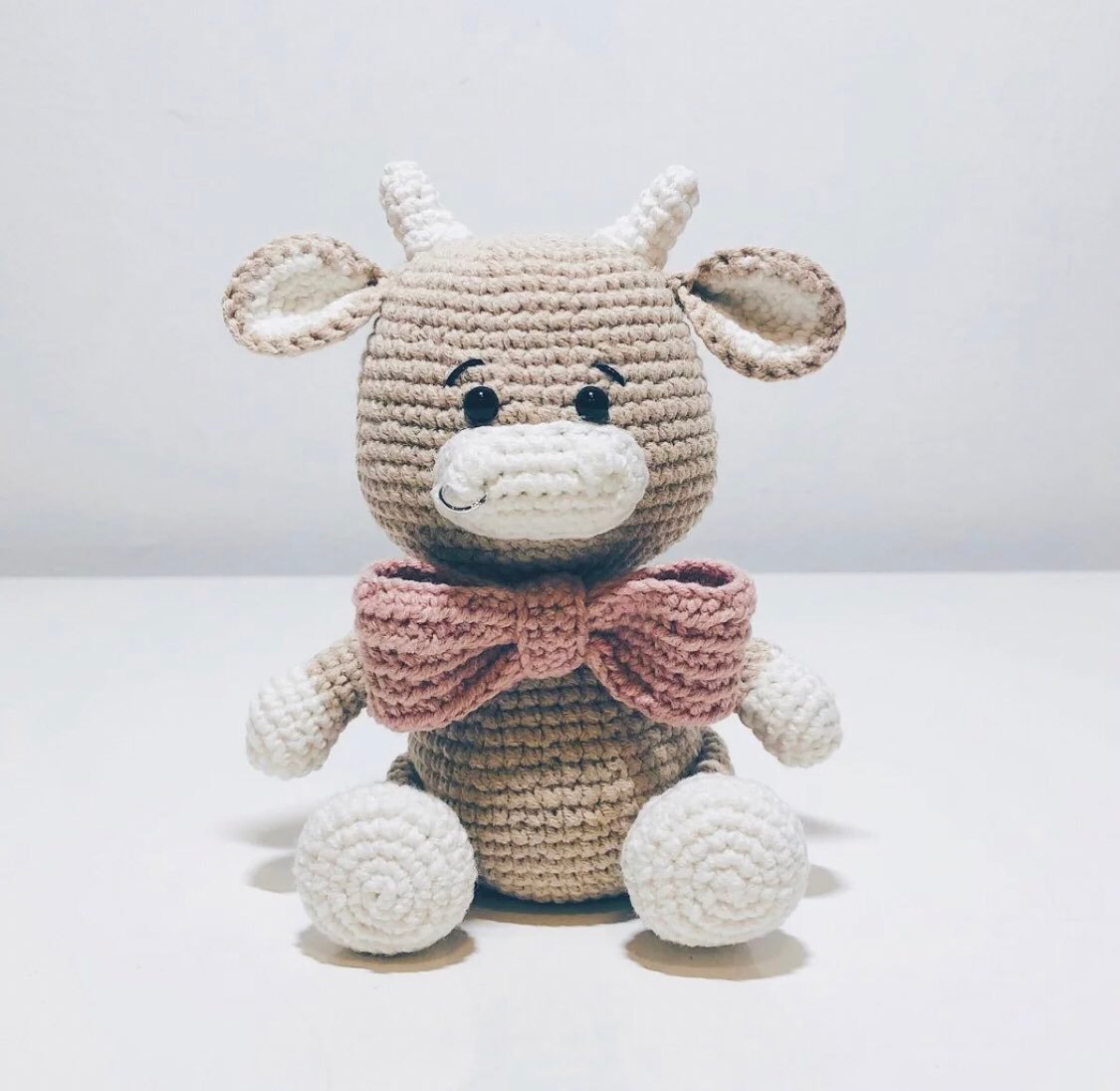 Amigurumi Crochet Handmade Doll - ox