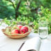 Wicker Baskets Rattan Set 2 For Serving Potatoes Onions Bread Decor Basket