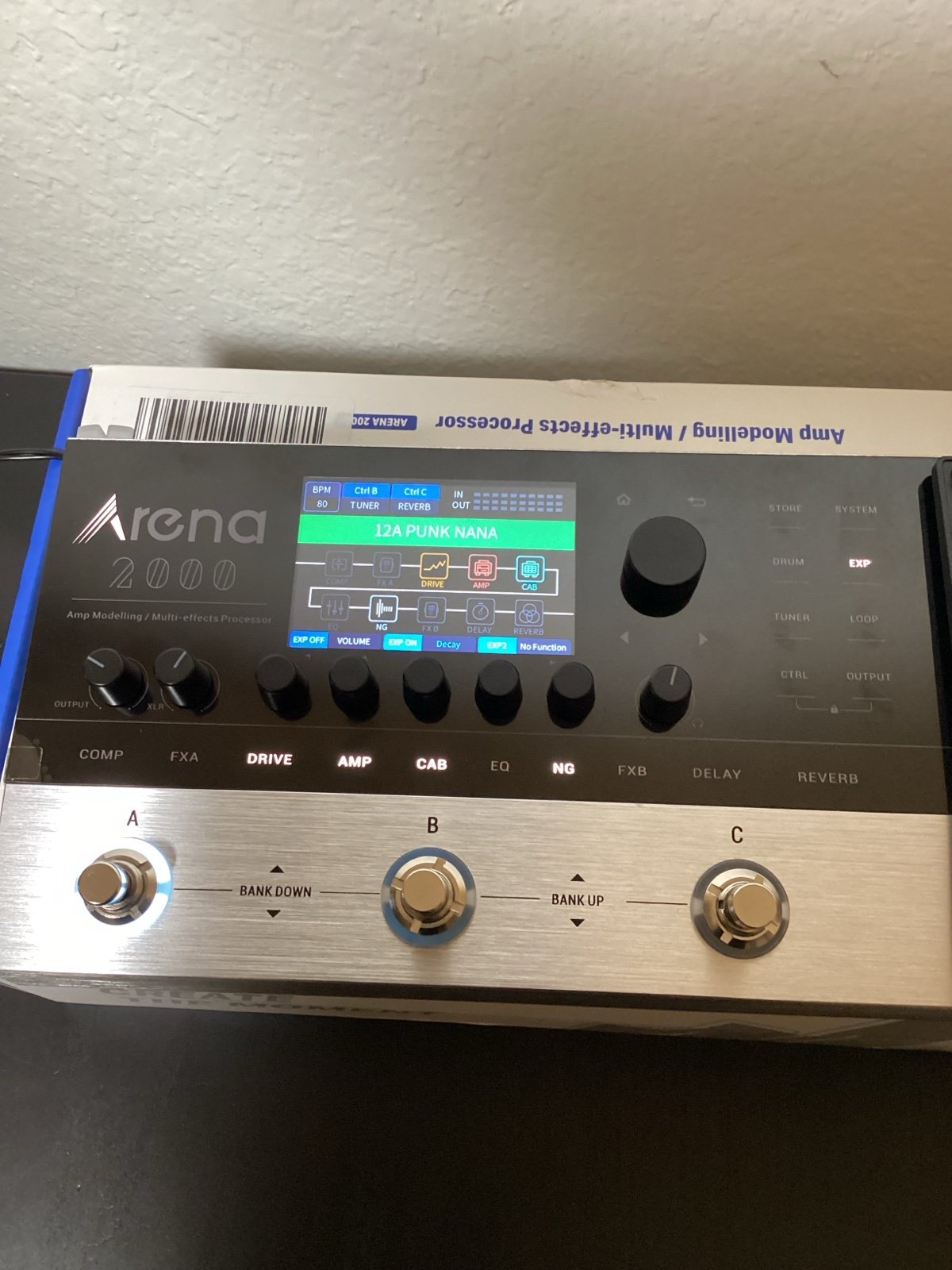 Donner Arena 2000 Guitar Multi-Effects Pedal