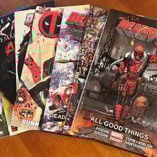 Marvel “Deadpool” Vtg set of 8 comic books.