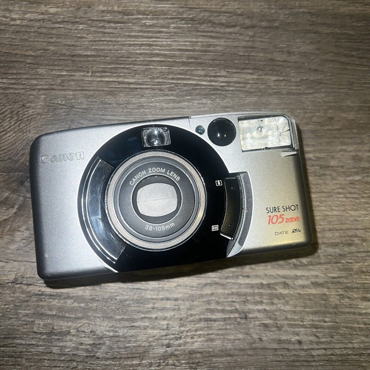 Canon Sure Shot 105 Zoom S AF Point and Shoot 35mm Film Camera