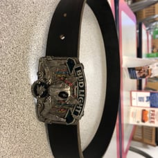 Spuds McKenzie/Bud Lite Belt Buckle.