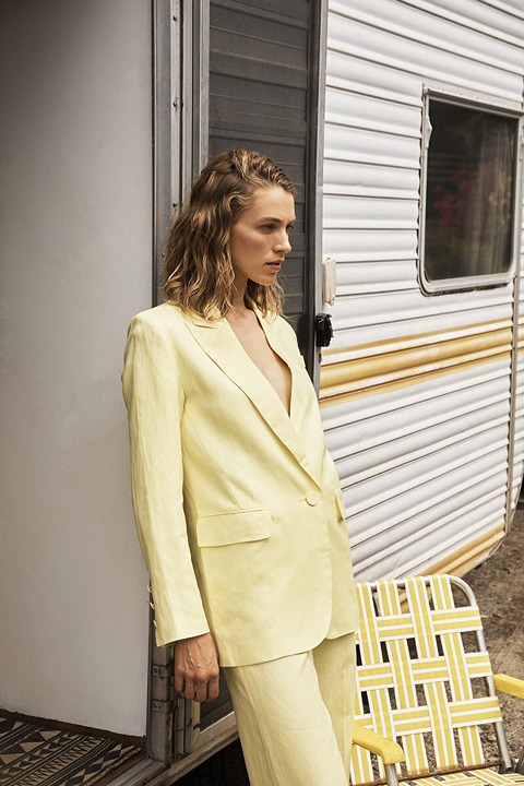 Bardot Linen Blazer