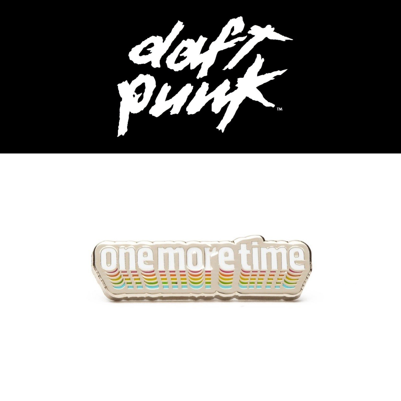 ⚡RARE⚡ PINTRILL x DAFT PUNK 'ONE MORE TIME' DAFT PUNK PIN *BRAND NEW* 2017