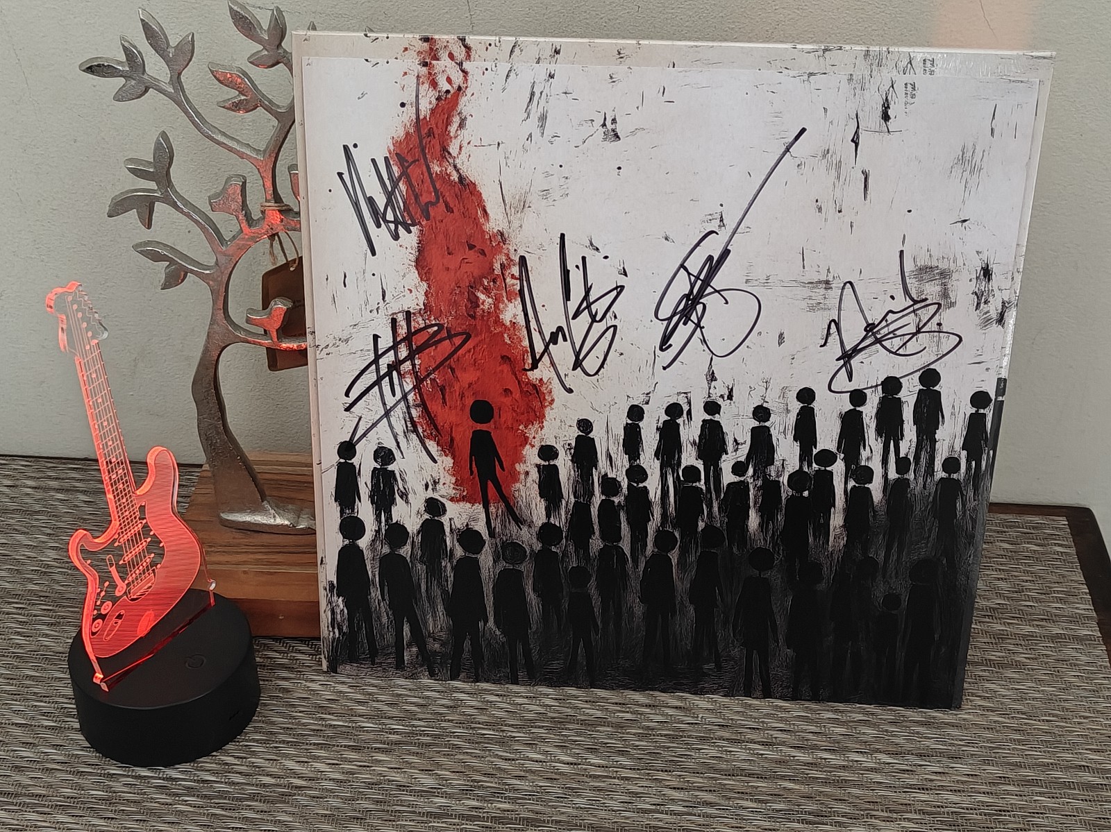 Three Days Grace Aliennation Signed Vinyl Exclusive 2025 Band Signed