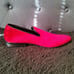RED VELVET ITALIAN SHOES