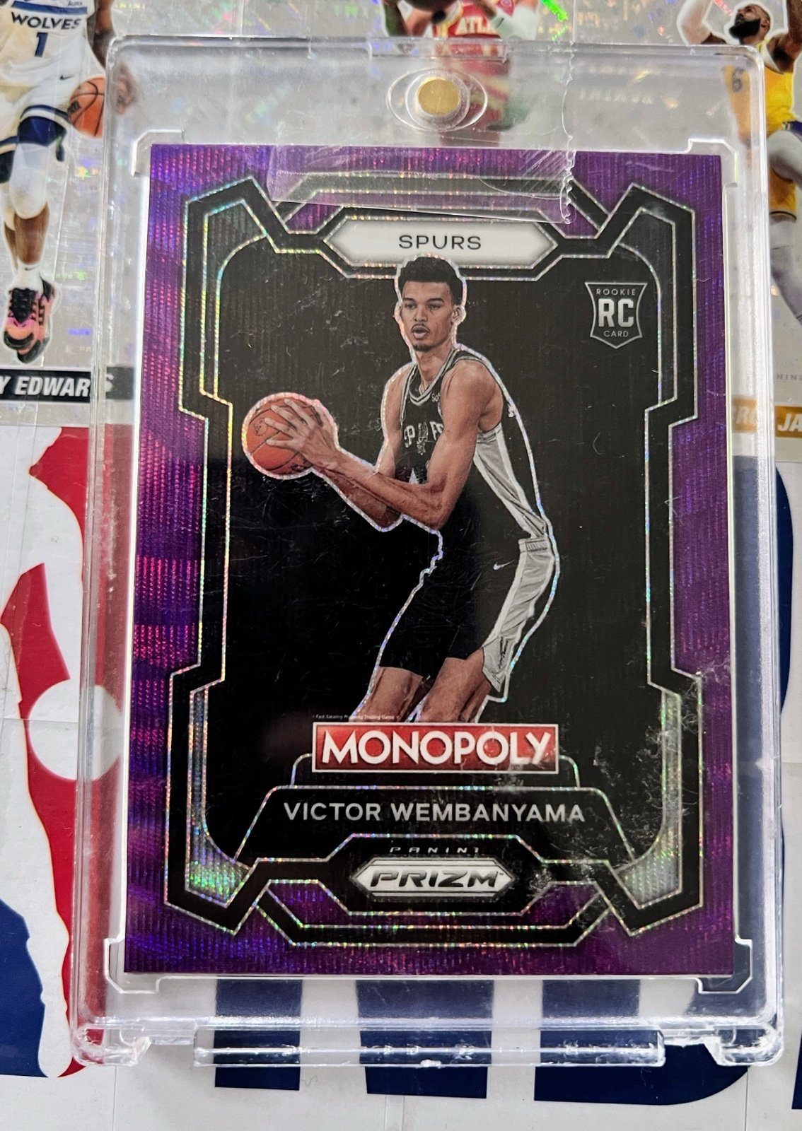 2024 NBA Monopoly Victor Wembanyama PURPLE WAVE