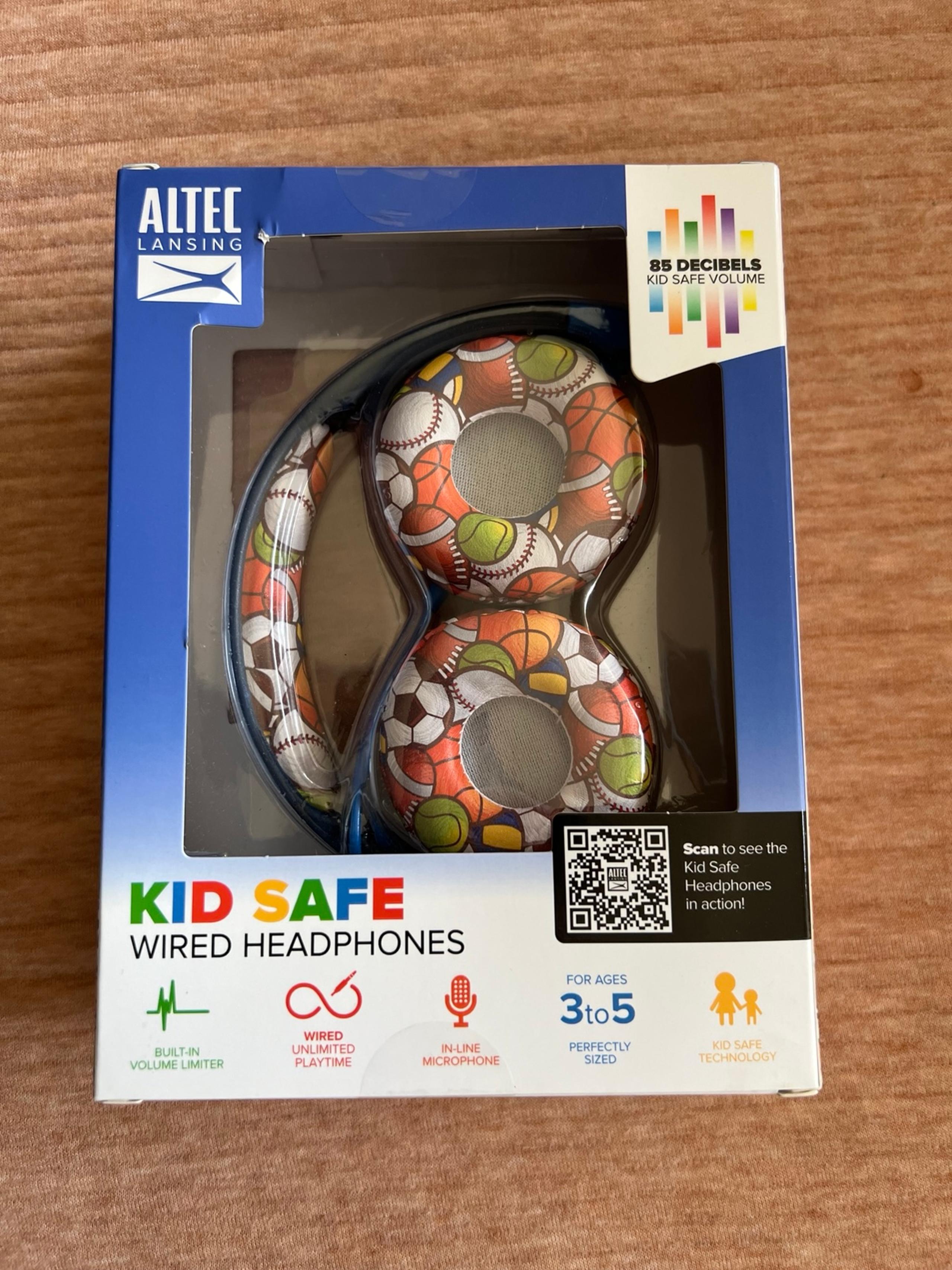 Toddler Headphones - Brand New (Sports Theme)