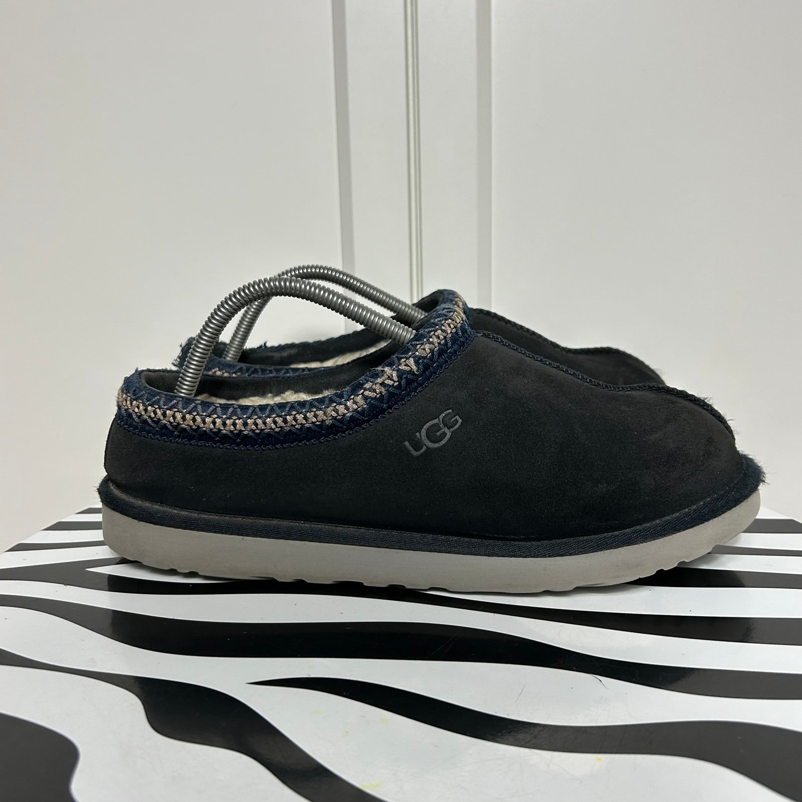 Ugg Tasman tazz navy blue suede slippers