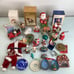 VGT Hallmark Keepsake Santa Claus ornament lot of 28 + Days till Christmas Santa
