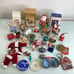 VGT Hallmark Keepsake Santa Claus ornament lot of 28 + Days till Christmas Santa
