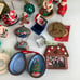 VGT Hallmark Keepsake Santa Claus ornament lot of 28 + Days till Christmas Santa