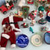 VGT Hallmark Keepsake Santa Claus ornament lot of 28 + Days till Christmas Santa