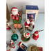 VGT Hallmark Keepsake Santa Claus ornament lot of 28 + Days till Christmas Santa