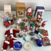 VGT Hallmark Keepsake Santa Claus ornament lot of 28 + Days till Christmas Santa