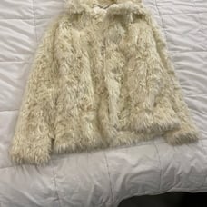 BCBG Faux Fur Coat