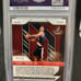 Gary Trent Jr 2018-19 Panini Prizm #71 Blue Ice Prizm Refractor RC /99 PSA 10