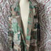 Blinged out distressed military shirt