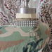 Blinged out distressed military shirt
