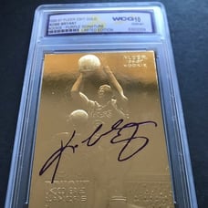 GORGEOUS KOBE BRYANT 1996 FLEER PURPLE SIGNATURE CARD GRADED 10 GREAT GIFT !