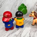 Tolo Toys Barnyard Animals & Stable 9 Piece Lot