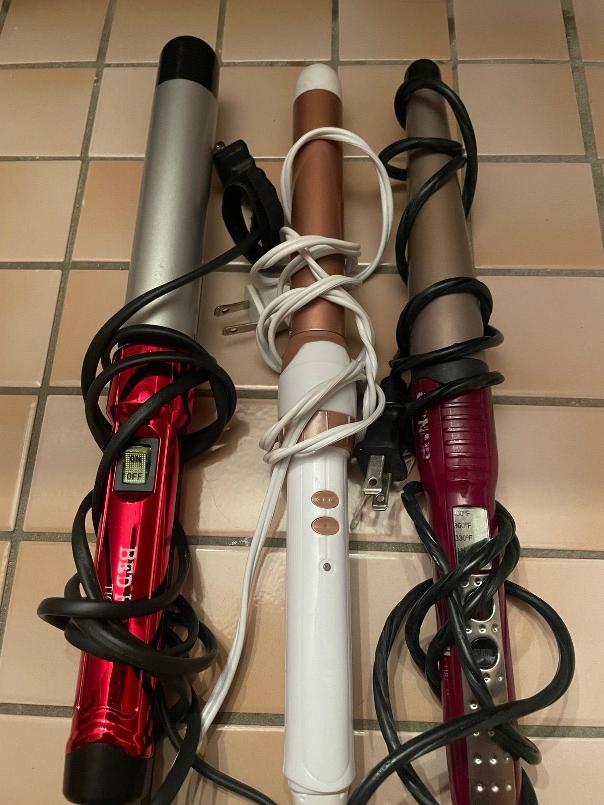 Curling wands (3)