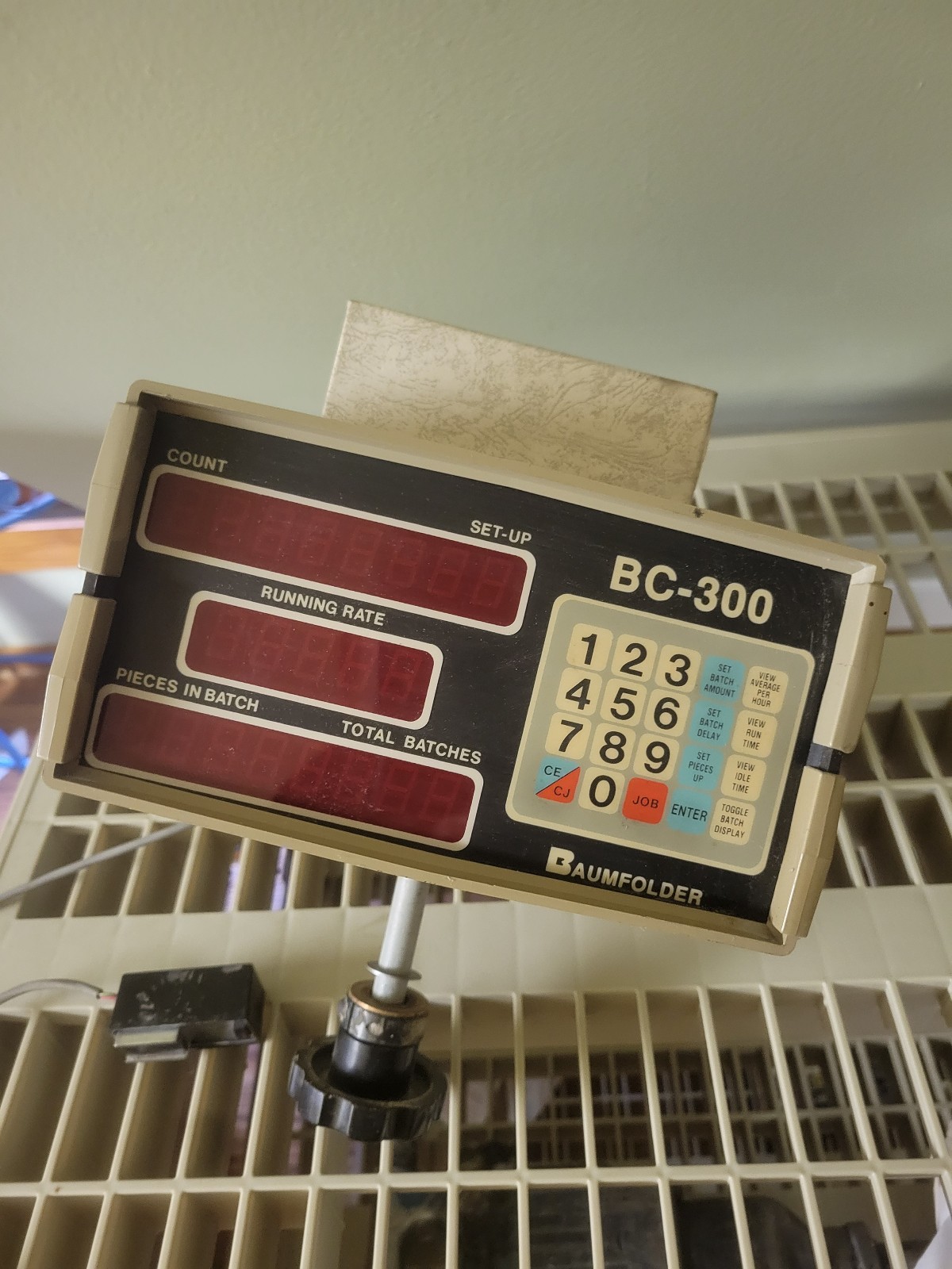 Baumfolder bc-300 control unit paper counter