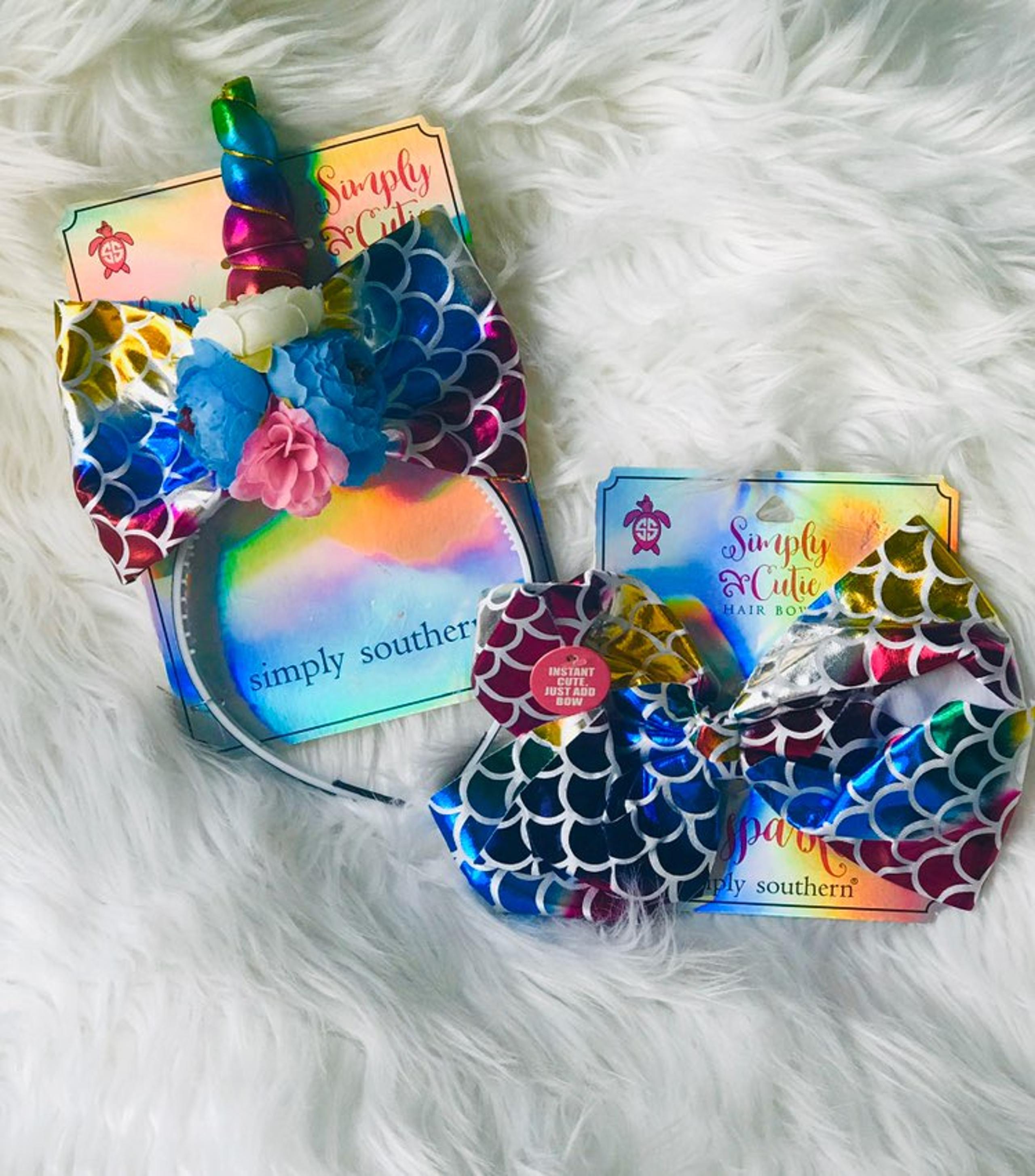 Simply Southern Unicorn Head Band + Hair