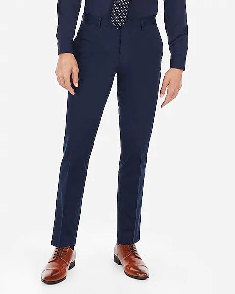 Express NWT! Navy Blue Stretch Extra Slim Pant Size 30x32