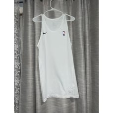 Nike NBA Men's Player Issued Hyper cool Basketball Jersey White Size XL Tall