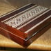 Vintage Soviet Era Ukrainian Wooden Carved Hinged Box Ivano Frankivsk Dolyna