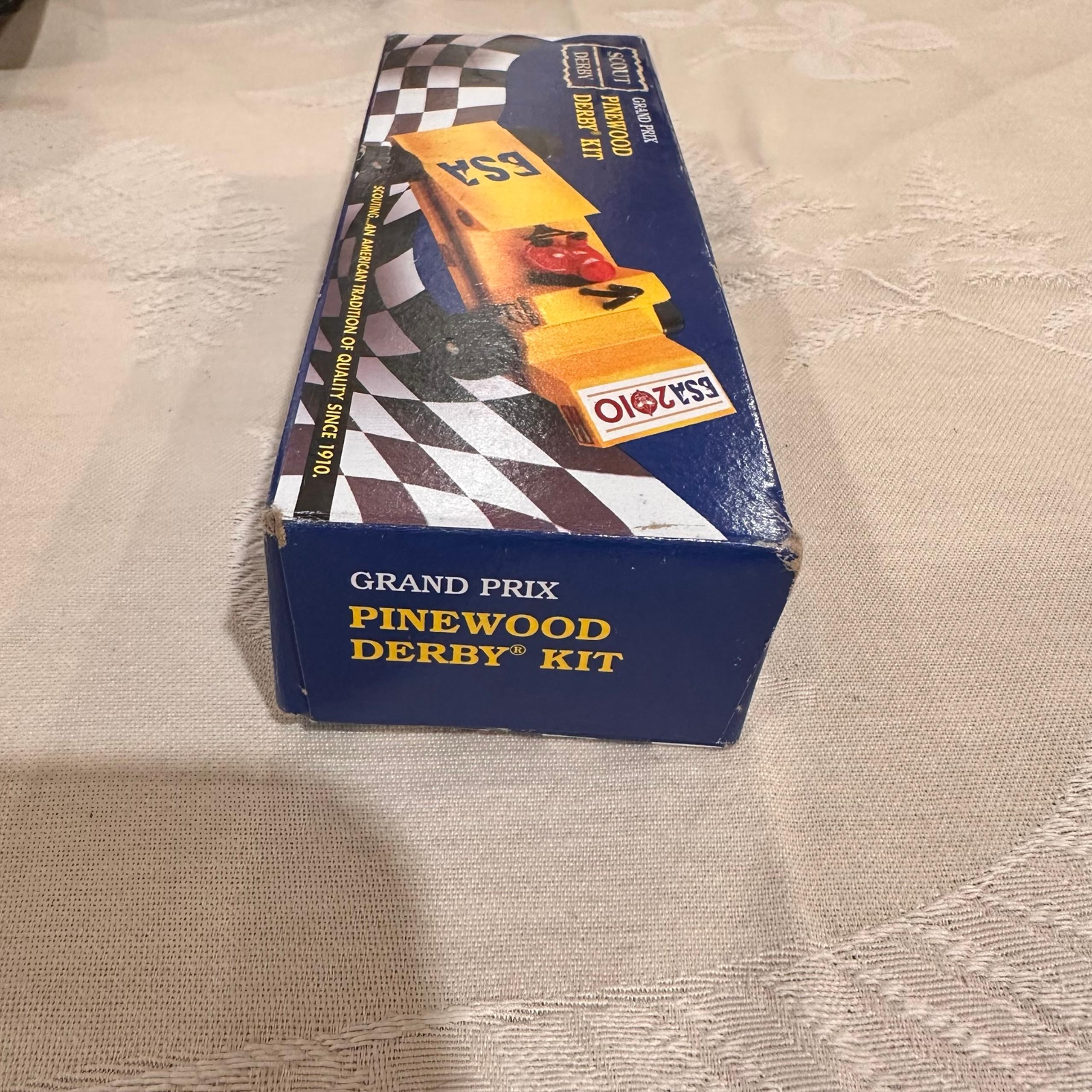 Grand Prix Pinewood Derby Kit Boy Scouts America New Sealed Box 1996 #17006