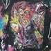 Dandadan Custom Painted Denim Jacket Momo Okarun Anime Large OOAK read des.