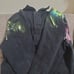 Dandadan Custom Painted Denim Jacket Momo Okarun Anime Large OOAK read des.