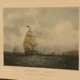 Vintage outward bound engraved art print S Walters custom framed double matted