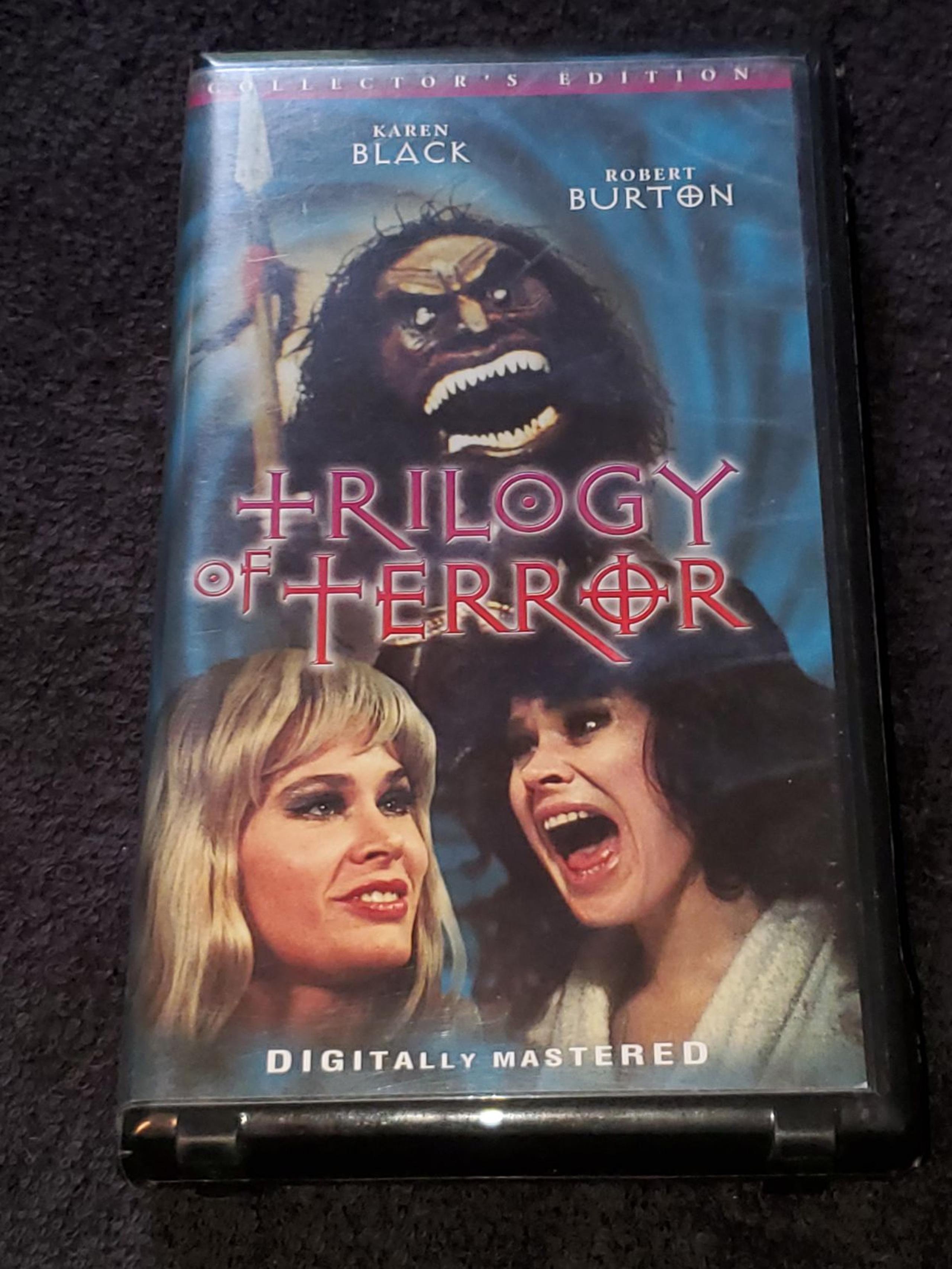 Trilogy of Terror- VHS- Horror Anthology