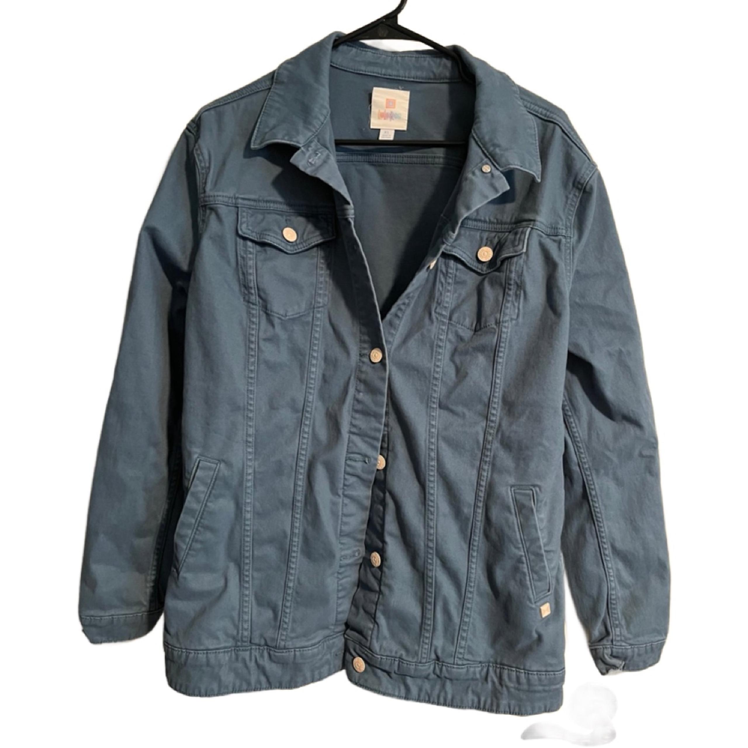 LuLaRoe XL Jaxon Denim Jacket